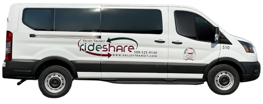 rideshare van