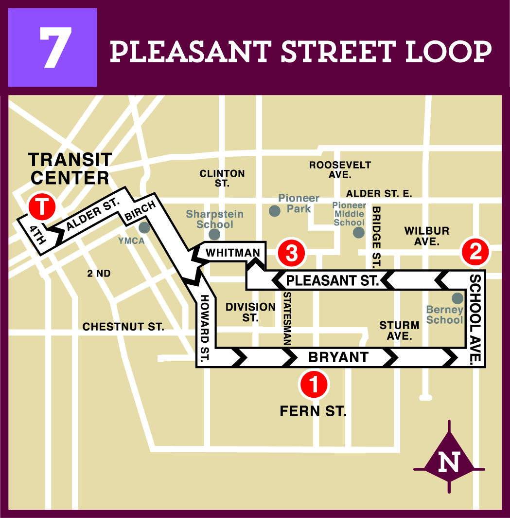 Route 7 Pleasant Street Loop