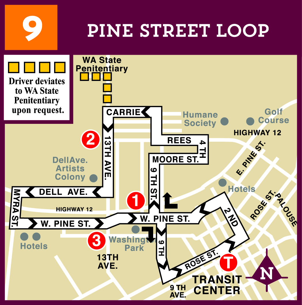 Route 9 Pine Street Loop